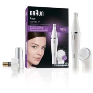 Braun Face 810 Epilator cu perie de curățare faciale