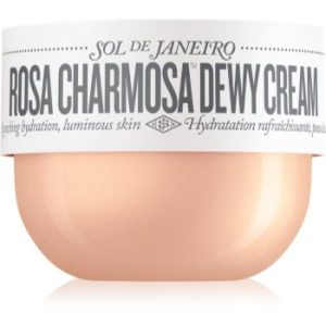 Sol de Janeiro Rosa Charmosa Dewy Cream cremă de corp, cu efect de iluminare
