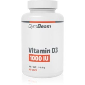 GymBeam Vitamin D3 1000 IU capsule cu vitamina D
