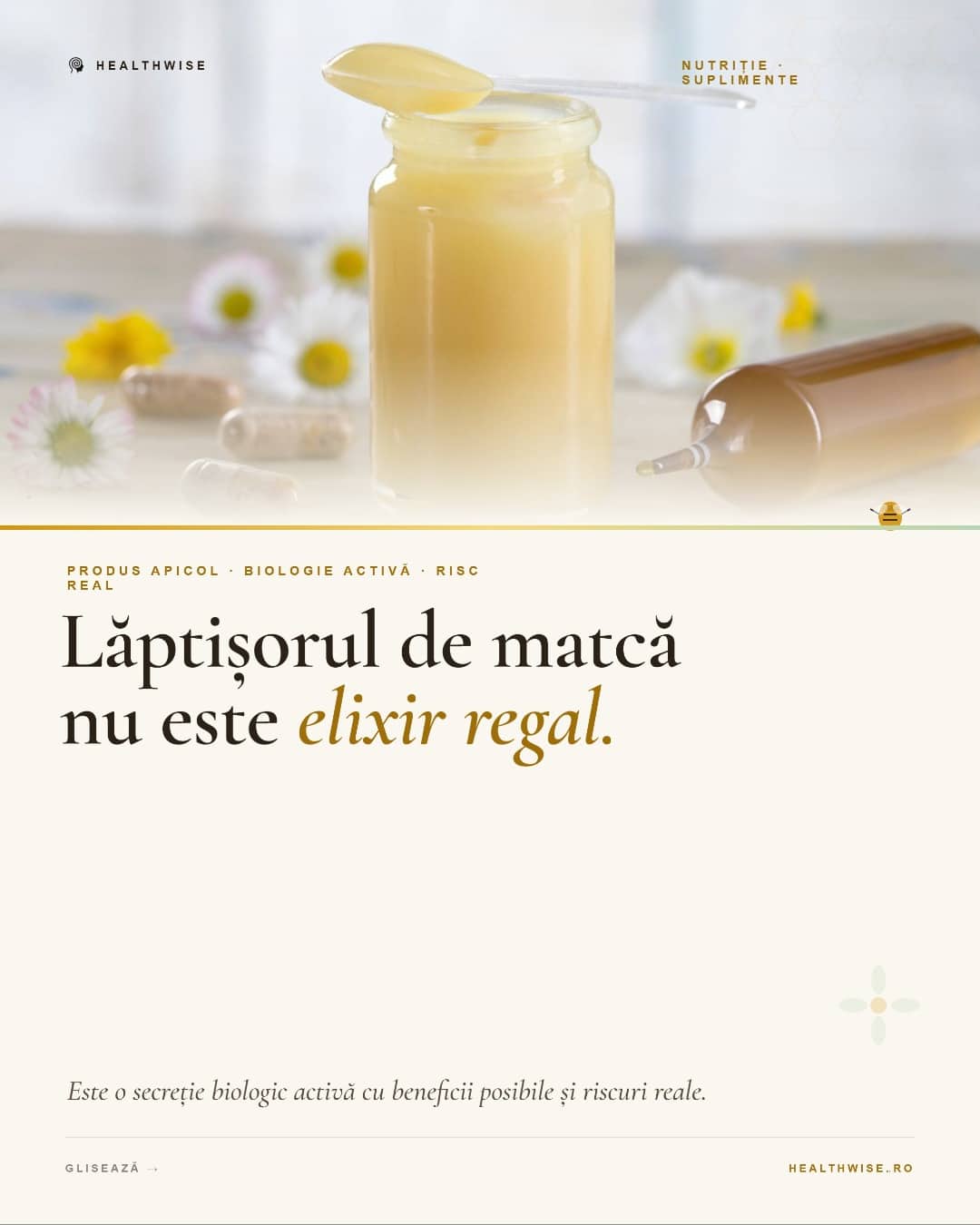 Laptisorul de matca — Carousel vizual Healthwise