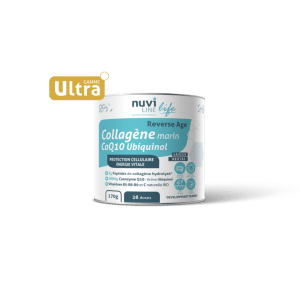 Colagen marin Ultra Anti-Age complex + Ubiquinol Q10, 170g, Nuviline