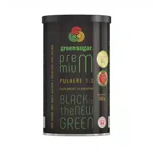 Green Sugar Premium 1:2 pulbere, 1000g, Laboratoarele Remedia