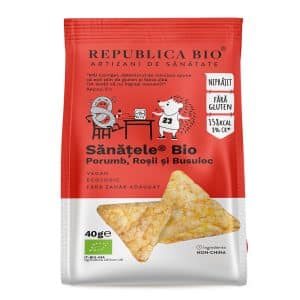 SANATELE BIO Porumb, Rosii si Busuioc, ecologic, fara gluten, 40g - Default