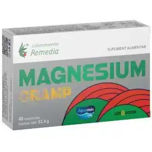 Magnesium cramp, 40 comprimate, Laboratoarele Remedia