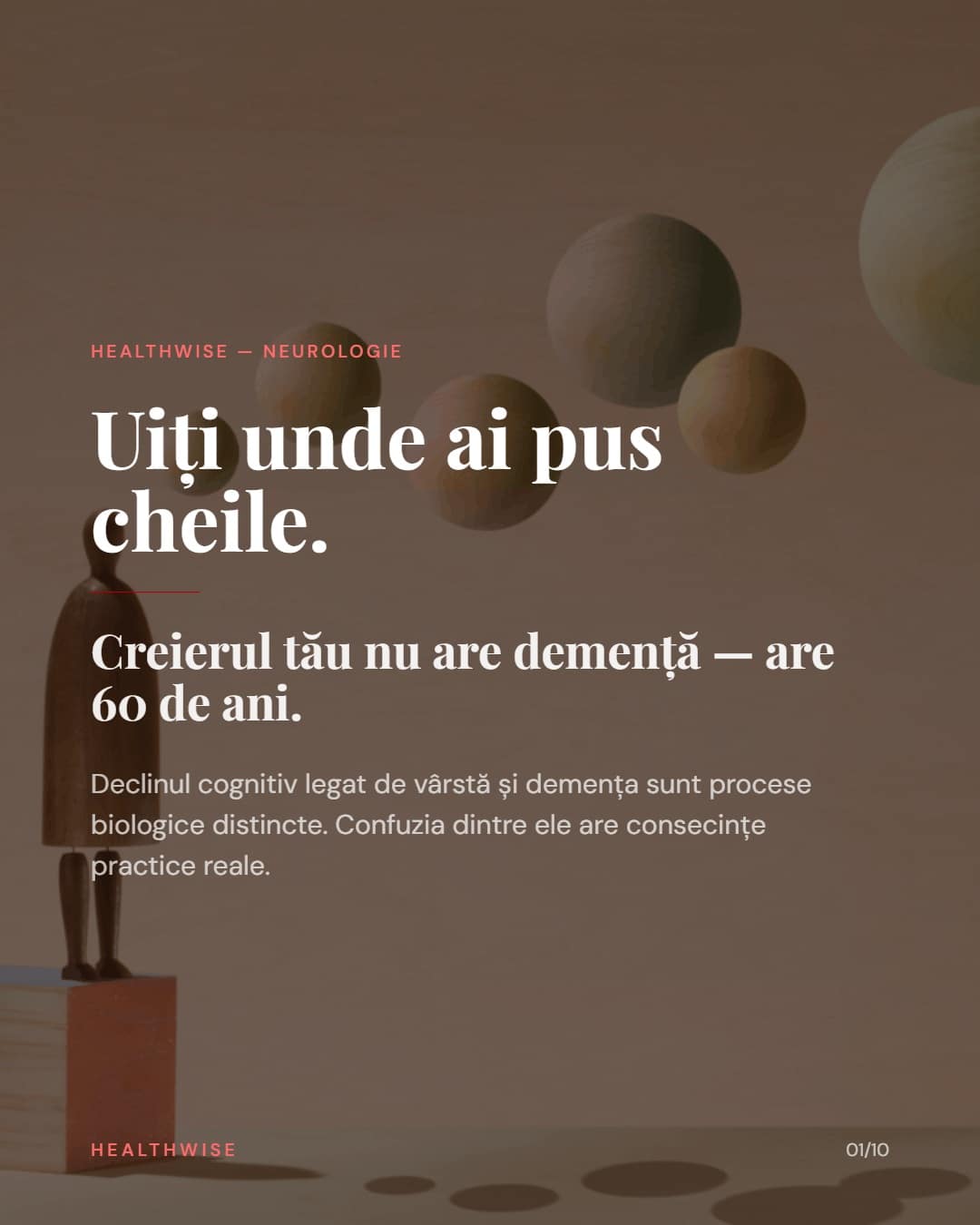 Declin cognitiv legat de vârstă vs. demență: distincție biologică și consecințe practice — carusel Healthwise