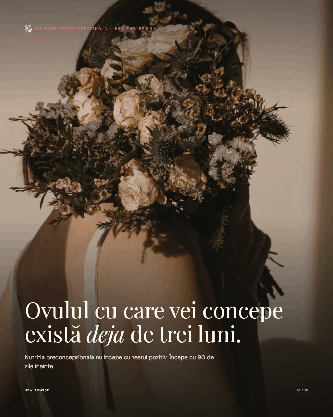 Nutriție preconcepțională — Fereastra biologică de 90 de zile