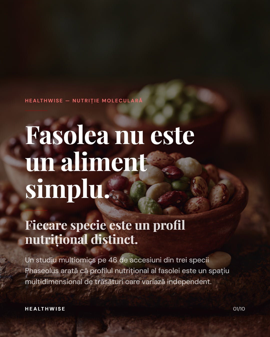 Fasolea: un spațiu multidimensional de trăsături nutriționale, nu un simplu aliment proteic — material vizual Healthwise