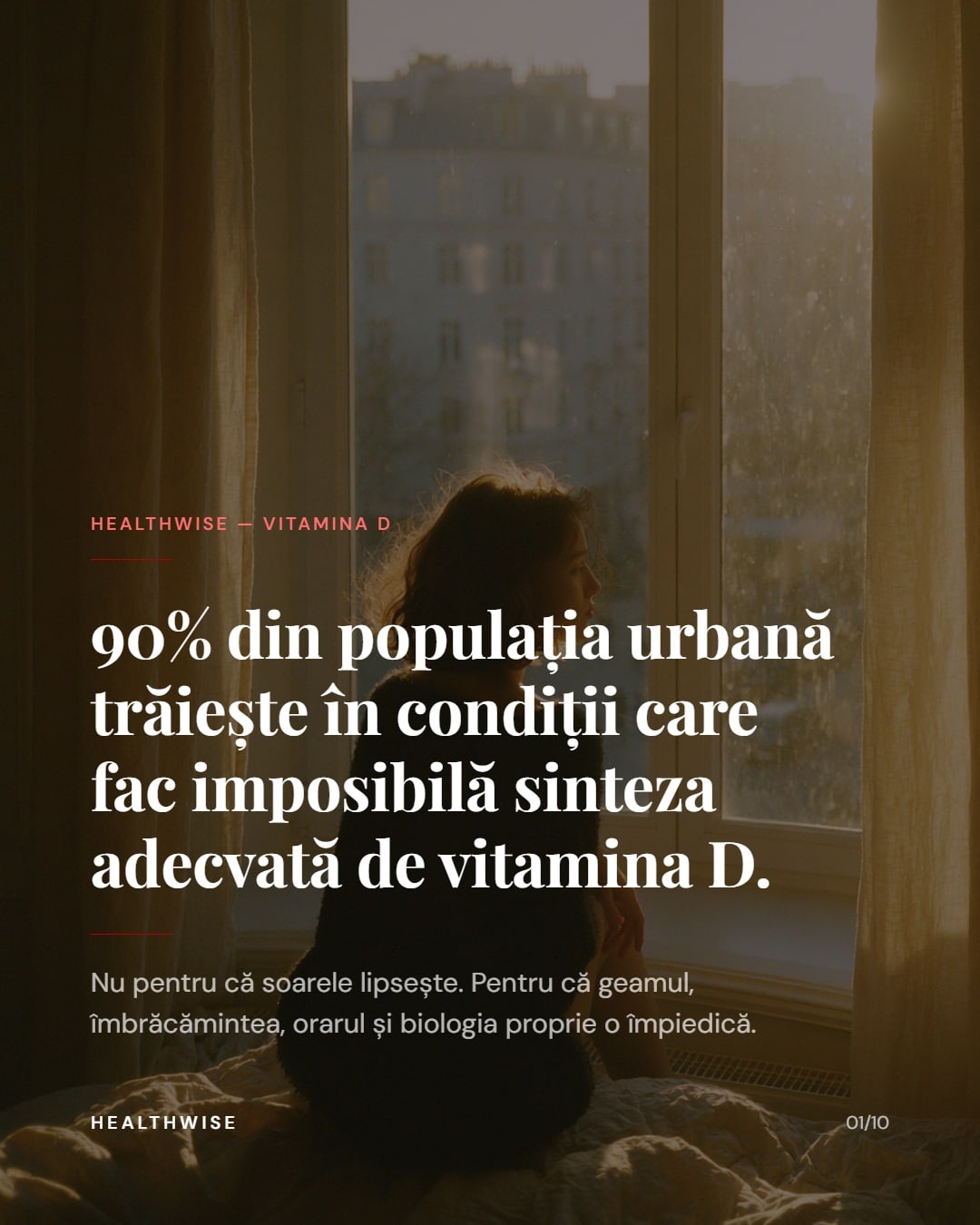 Vitamina D și deficitul urban — Factori de blocaj, grupe de risc și arhitectură