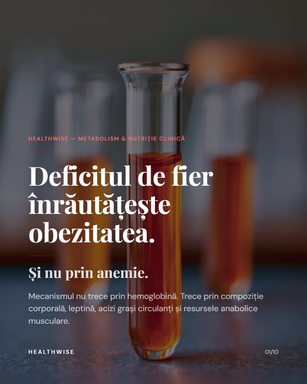 Deficitul de fier și obezitatea: cercul vicios cu mecanism biologic clar — material vizual Healthwise