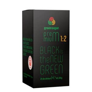 Green Sugar Premium 1:2, 25 stickuri, Laboratoarele Remedia