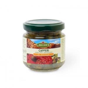 Capere italiene LBI în saramură BIO, 100g - Default Title