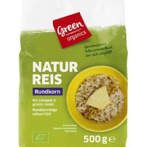 Orez brun bob rotund bio 500g Green Organics