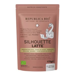 Silhouette Latte, pudra functionala ecologica, FARA GLUTEN, 175g, Republica BIO