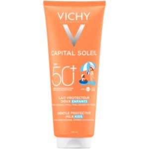 Vichy Capital Soleil Gentle Milk Lapte de protecție pentru copii pentru fata si corp SPF 50