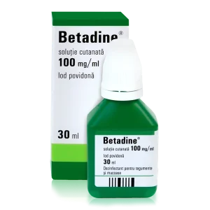 Betadine solutie 100 mg/ml, 30ml, Egis